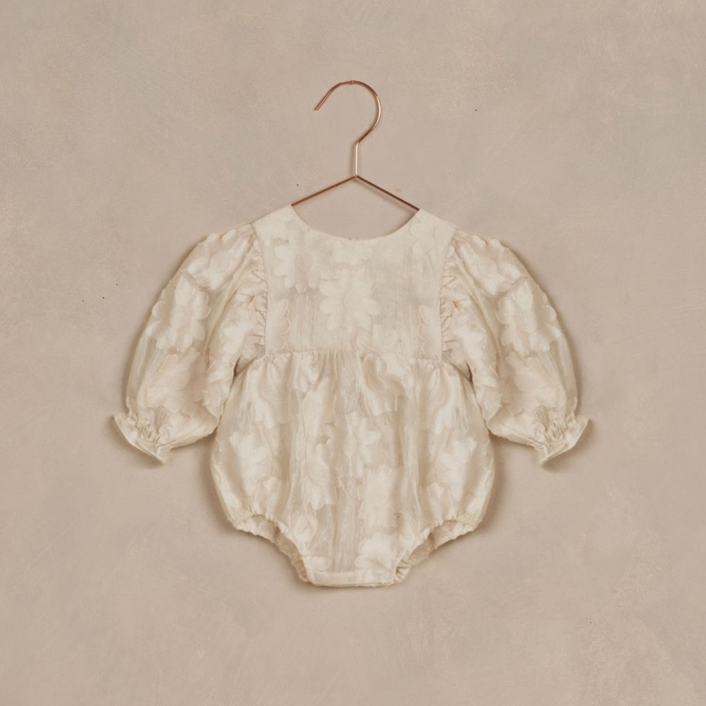 Noralee Luna Romper in daisy organza